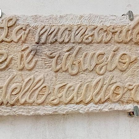 La Mansarda Dello Scultore Niscemi Bagian luar foto