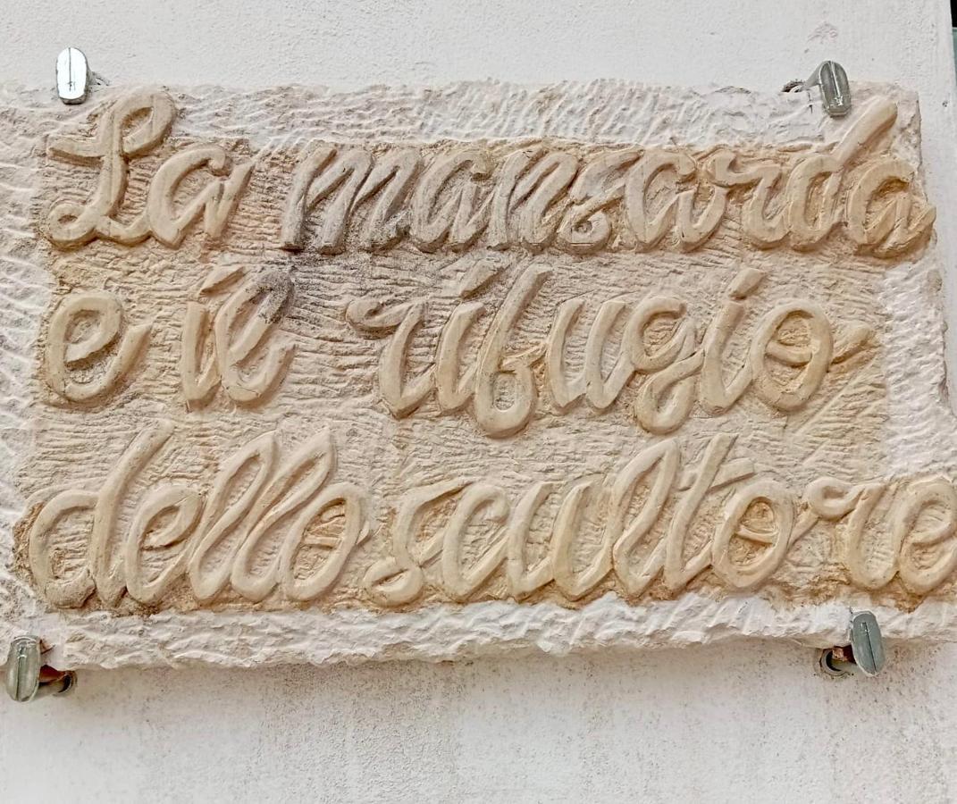 La Mansarda Dello Scultore Niscemi Bagian luar foto